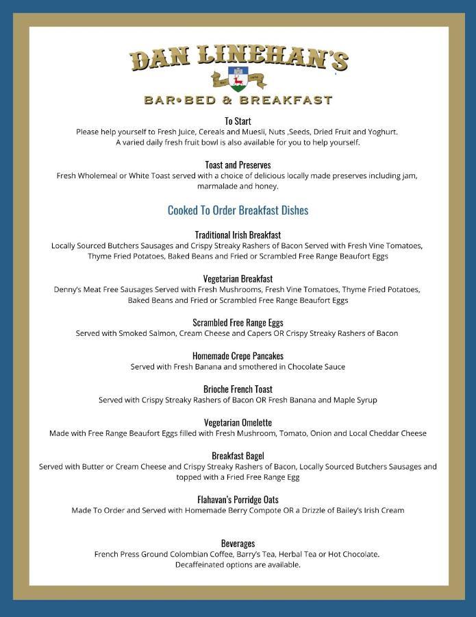 Dan Linehans Bar&B&B Killarney Exterior foto